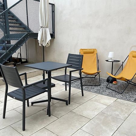Ma Pierre A L'Edifice, Face A La Cite Vue Sublime, Studio Avec Terrasse 卡尔卡松 外观 照片